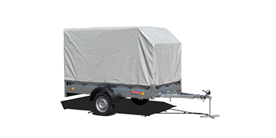 PKW-Anhänger mit Plane